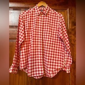 Gingham, John Henry blouse, size 6